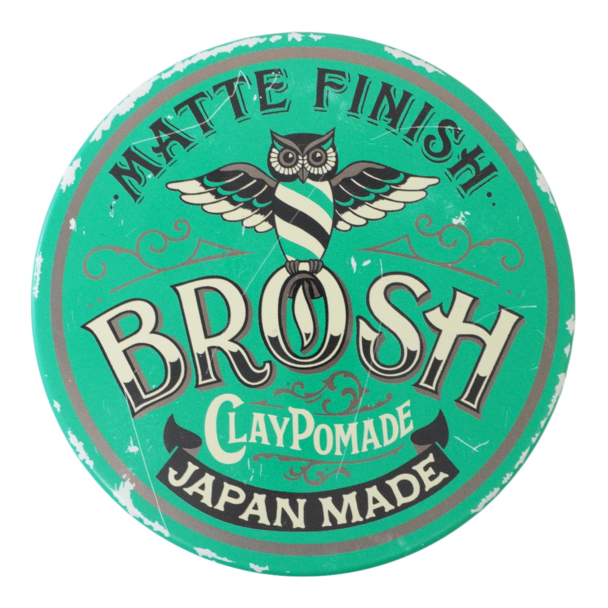 Amazon | BROSH CLAY POMADE 120g 艶無し ハードホールド | BROSH